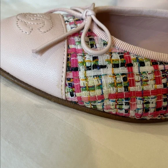 CHANEL Multicolor Tweed Ballet Flats - Picture 12 of 14